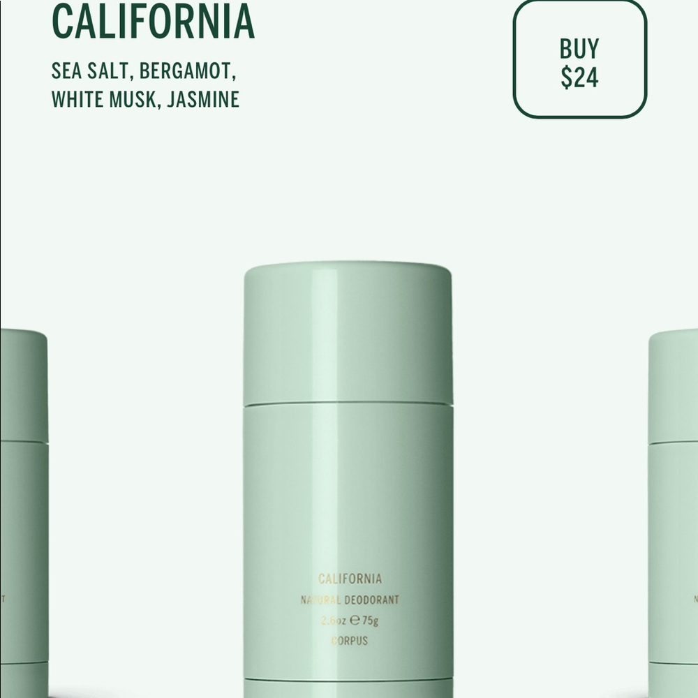 Corpus Deodorant California